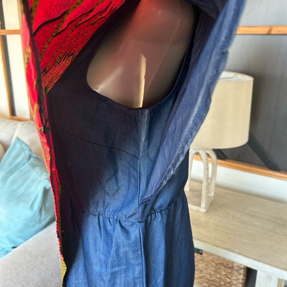 Velma New York Plus Size Kaftan Maxi Dress One Size Fits Most - Picture 7 of 16